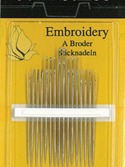 John James Embroidery Needle Sz 5/10