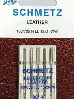 Schmetz Leather 5-pk sz 14/90