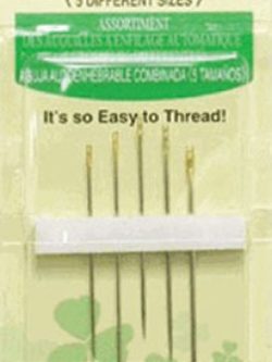 Clover Self-Threading Needles