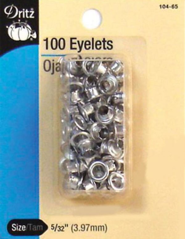 Dritz Fashion Eyelets Nickel 5/32