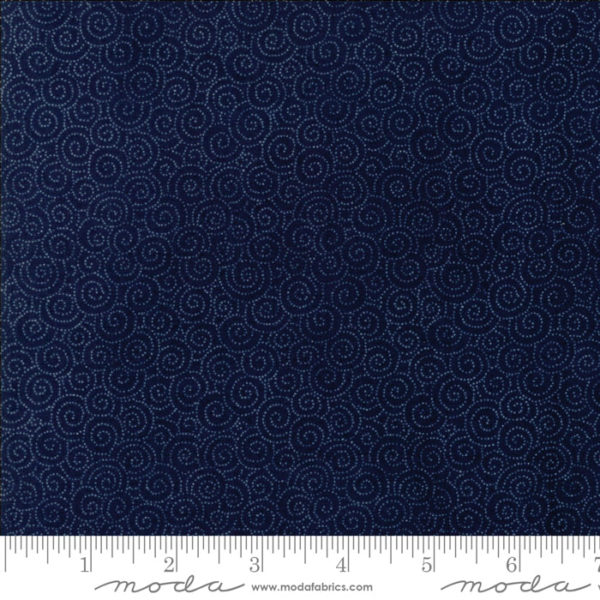 Quilting Cotton - Boro - Kaze - Indigo