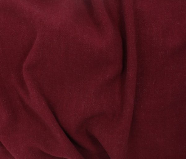 Mora Slub Viscose/Linen - Garnet