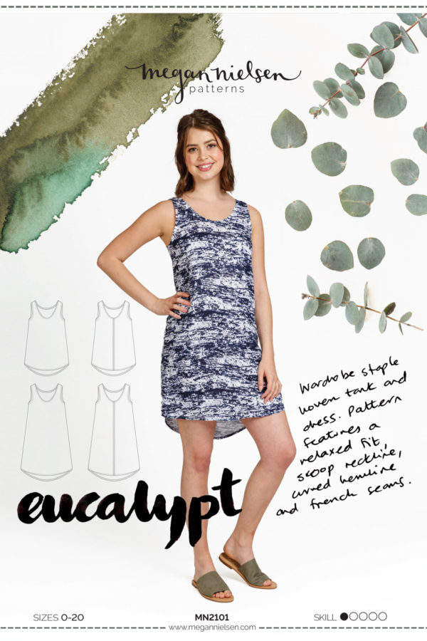 Eucalypt woven tank top & dress pattern