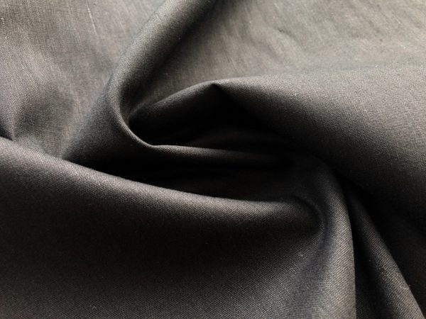 Marbella Stretch Linen/Rayon - Black