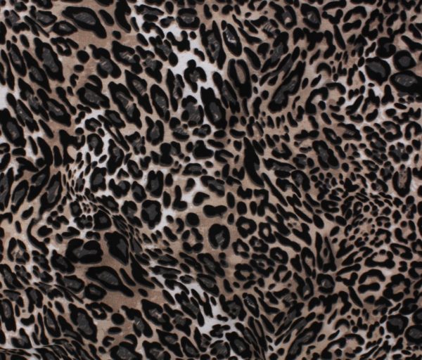 Dakota - Rayon/Spandex Knit Print - Leopard Print