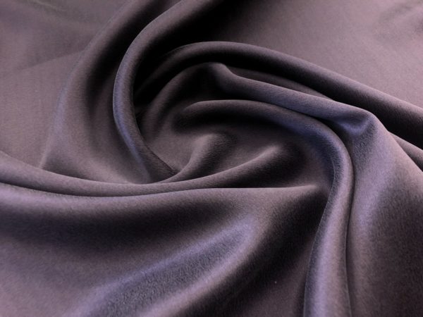 Sueded Silk Charmeuse - Dusty Plum