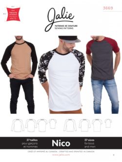 Jalie Nico Raglan Tees - #3669