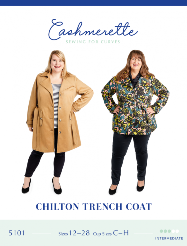 Cashmerette Chilton Trench Coat 12-28