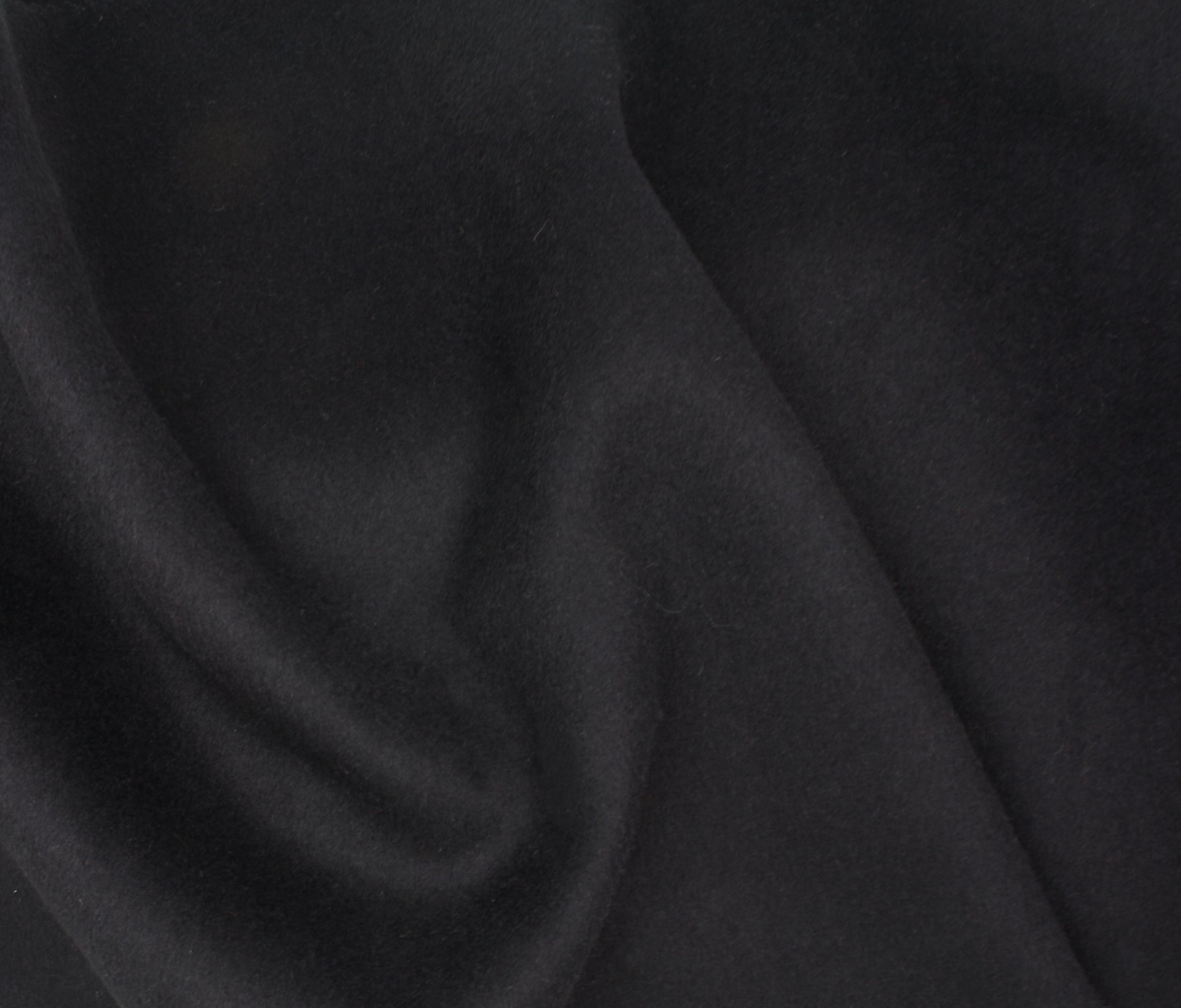 Alpine Wool/Poly Coating - Black - Stonemountain & Daughter Fabrics