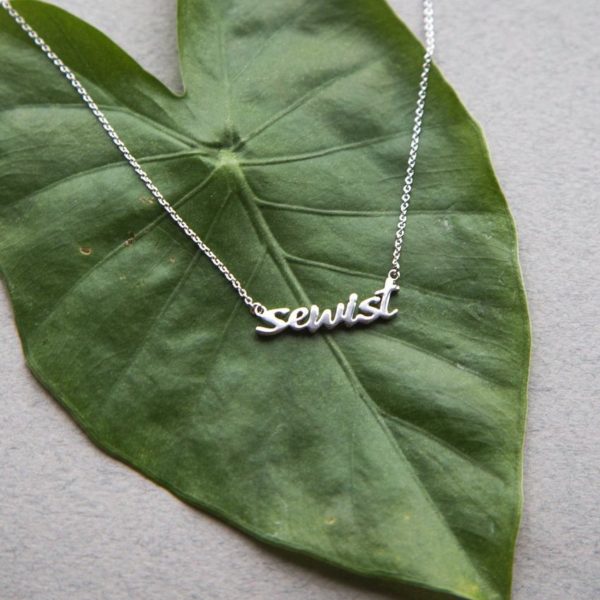 Sewist Necklace - Silver