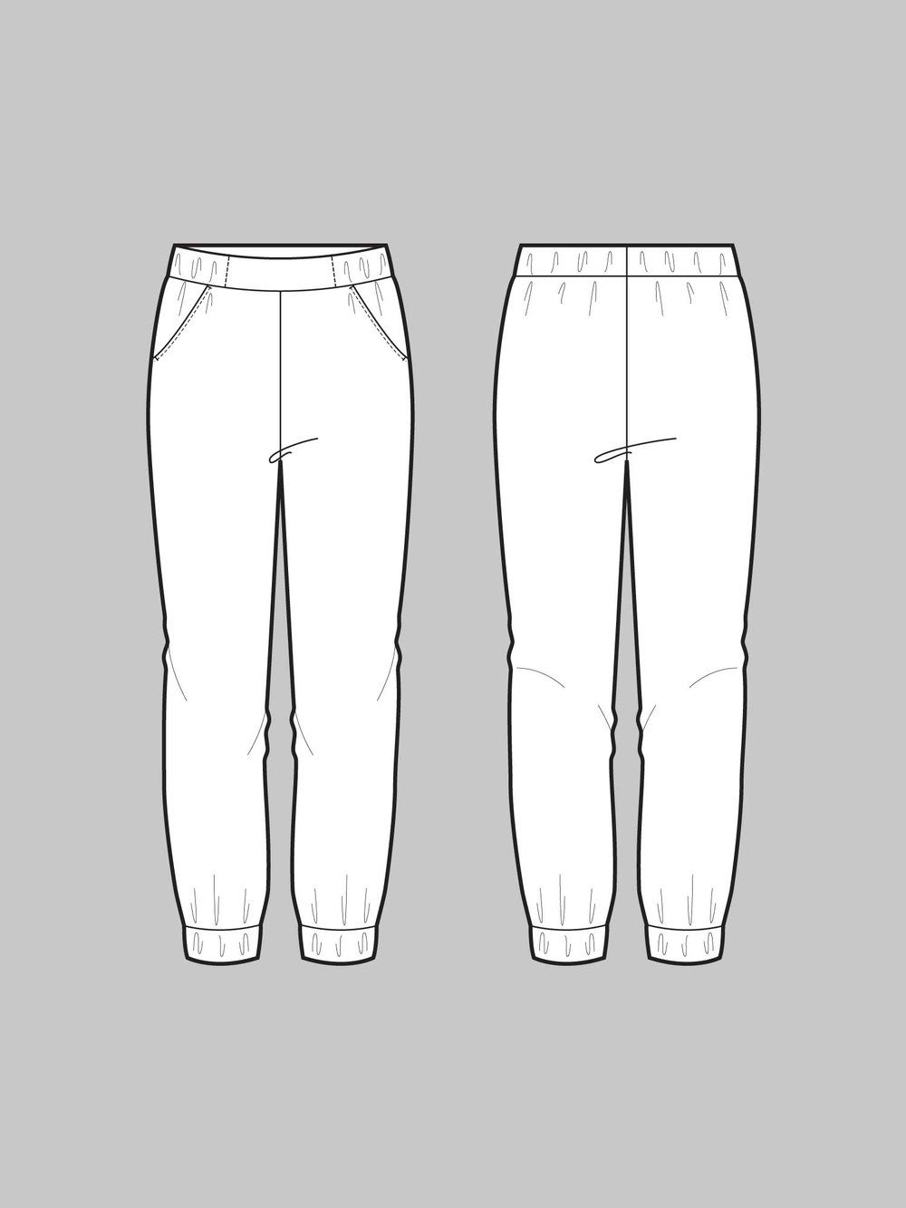 GXjaWiD1 Pants sketch