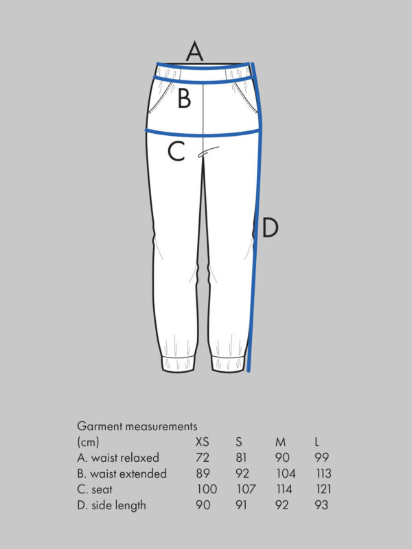 The Assembly Line Almost Long Trousers XS-L