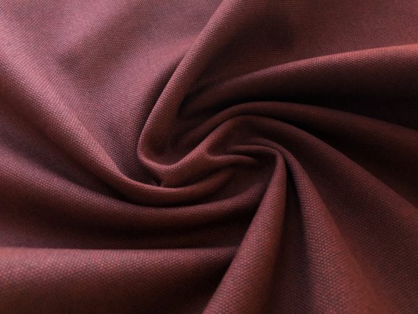 Japanese Printed Cotton Canvas - Rosewood