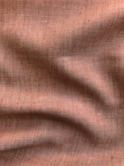 Yarn Dyed Two-Tone Linen - Cinnamon