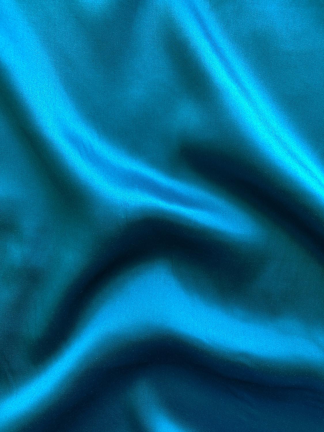 Radiance Silk/Cotton - Teal - Stonemountain & Daughter Fabrics