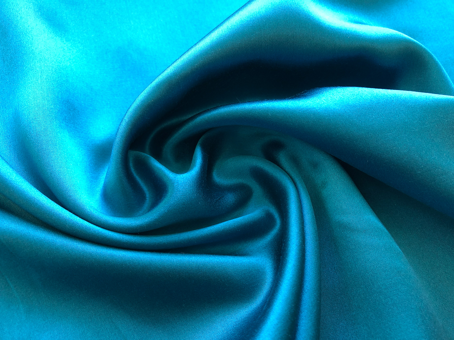 Radiance Silk/Cotton - Teal - Stonemountain & Daughter Fabrics