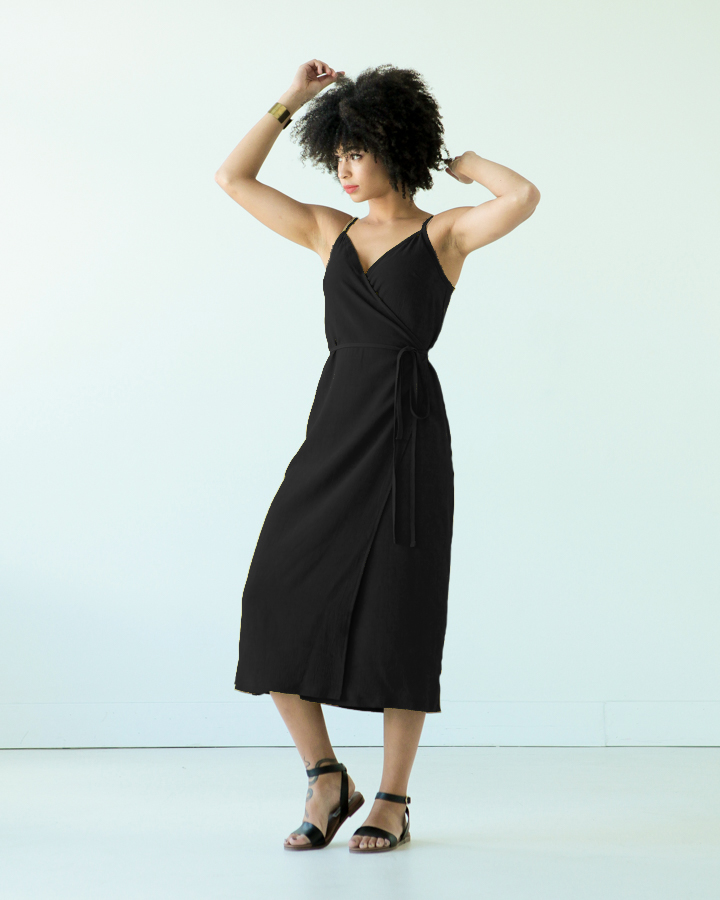 True Bias Calvin Wrap Dress & Top - Stonemountain & Daughter Fabrics