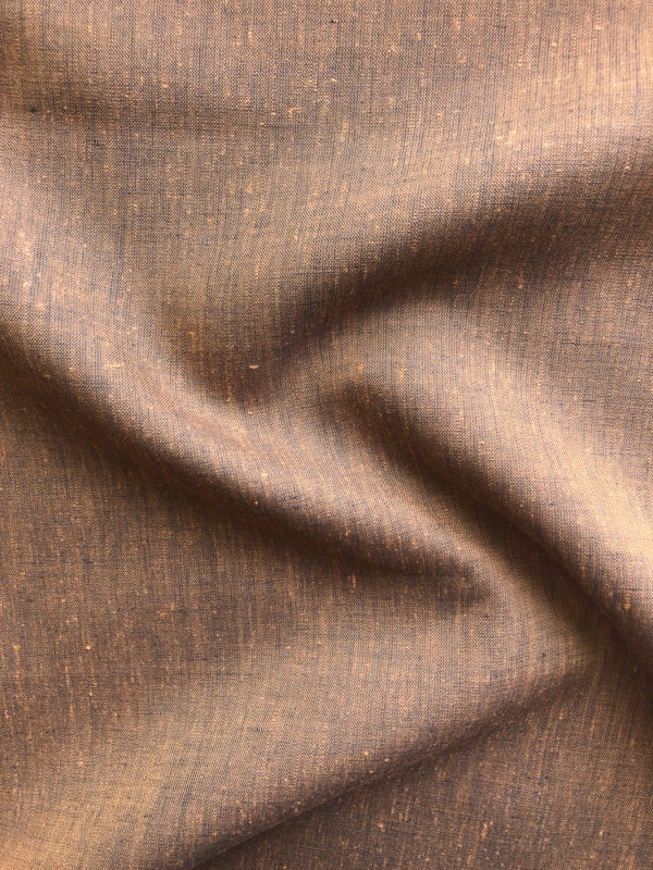 Yarn Dyed Two-Tone Linen - Toffee