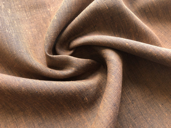 Yarn Dyed Two-Tone Linen - Toffee