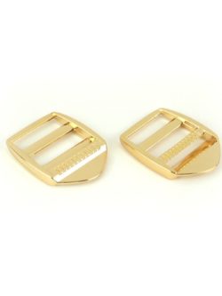 Sallie Tomato - Ladder Lock Slider Buckles - 1in Rose Gold