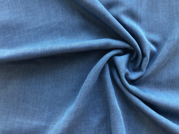 Double Gauze Chambray - Blue