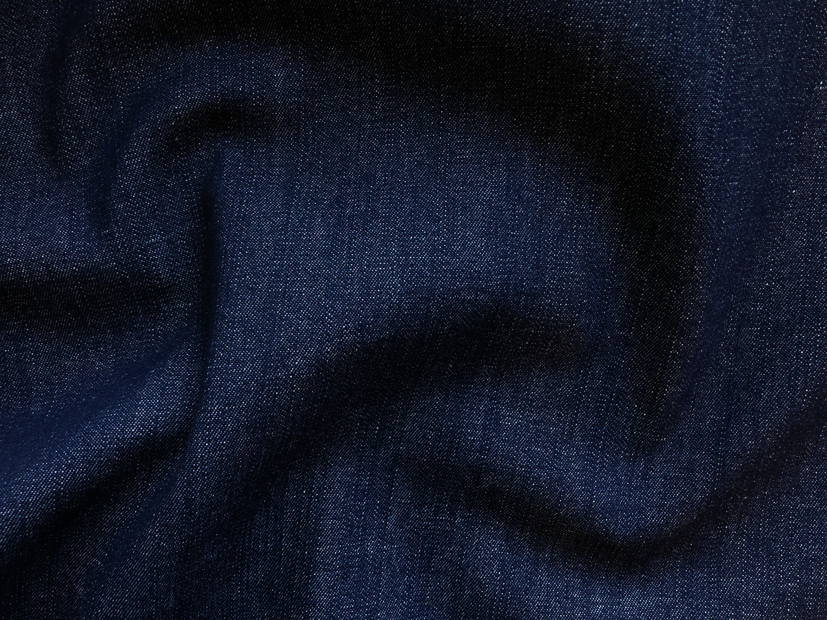 Carr Textile Indigo Denim 11 oz Medium Fabric by The Yard, Dark