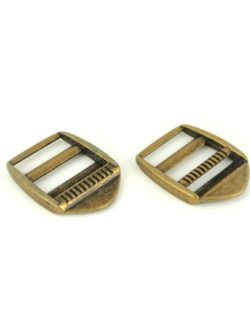 Sallie Tomato - Ladder Lock Slider Buckles - 1in Rose Gold