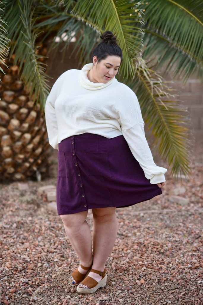 Stonemountain Sewists | Leanne’s Mora Slub Reed Skirt