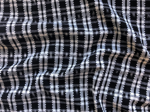 Cotton Ikat - Checked Stripe