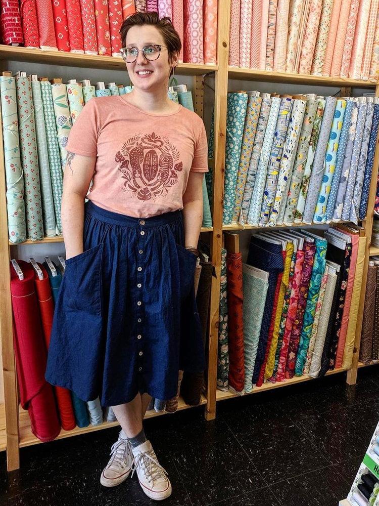 Sew Liberated Estuary Skirt - Stonemountain & Daughter Fabrics