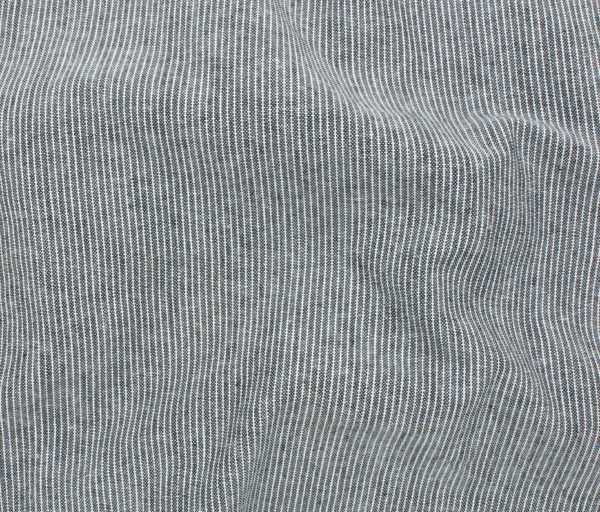 Marina Yarn Dyed Rayon/Linen - Thin Stripe - Navy