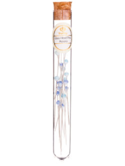 Tulip Shizuku Glass Head Pins