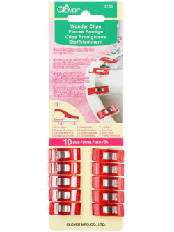 Wonder Clips - 10pc - Red