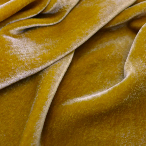 Silk/Rayon Velvet - Goldenrod