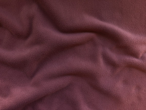 Recycled Polyester Fleece - Rust