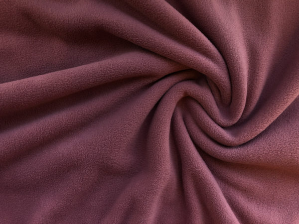 Recycled Polyester Fleece - Rust