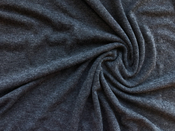 Bamboo/Merino Wool Jersey - Heathered Charcoal