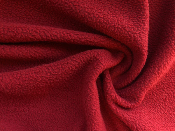 Recycled Polyester Fleece - Rust