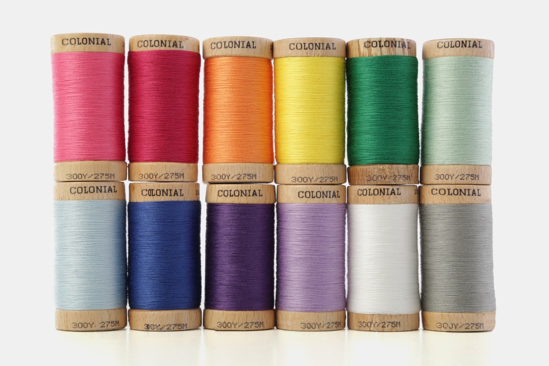 Organic Cotton Thread for Sewing, 100% Certified Organic, Sold by the  Spool