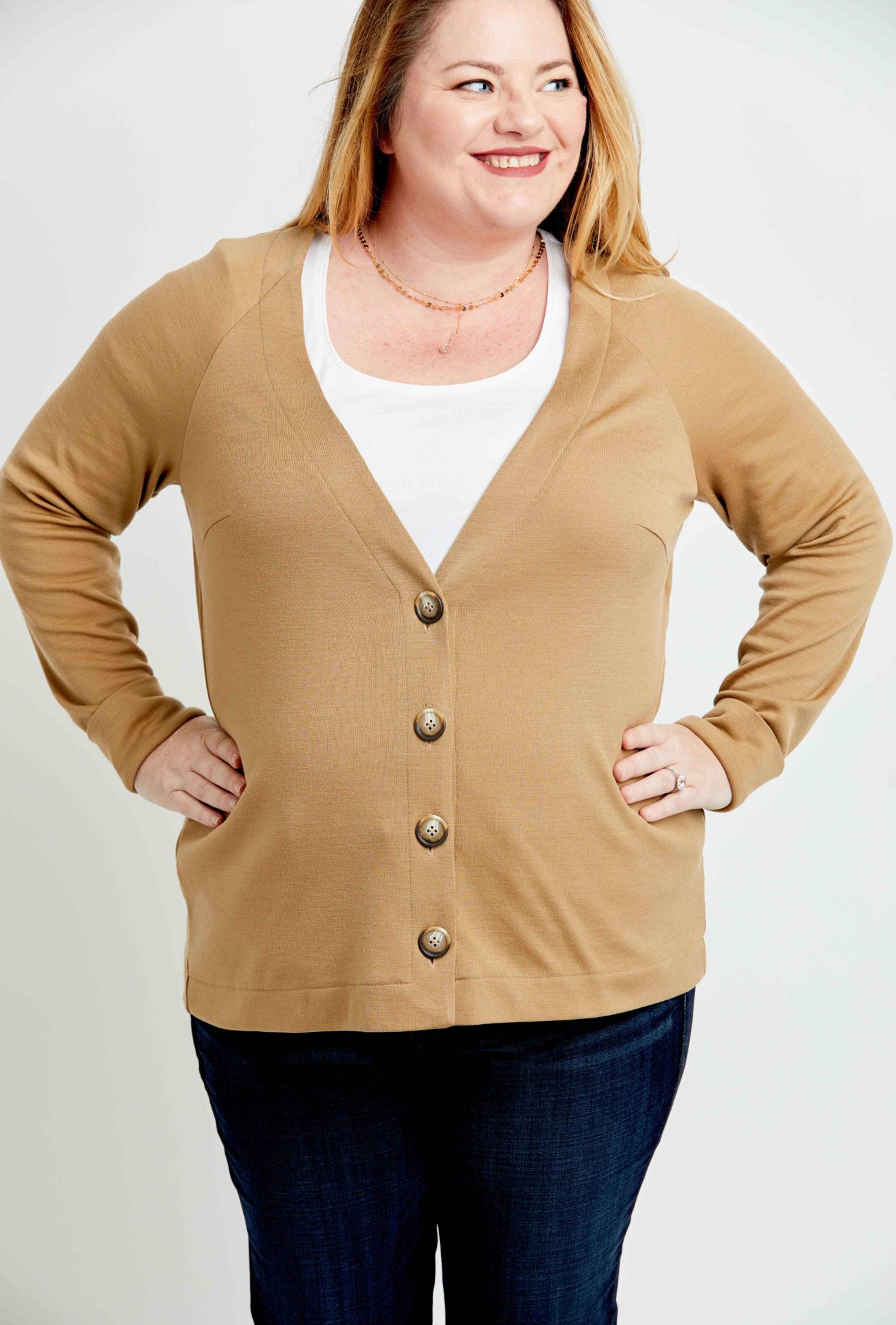 Cashmerette Fuller Cardigan