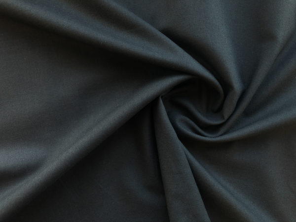 Viyella Cotton/Wool Twill - Black - Stonemountain & Daughter Fabrics