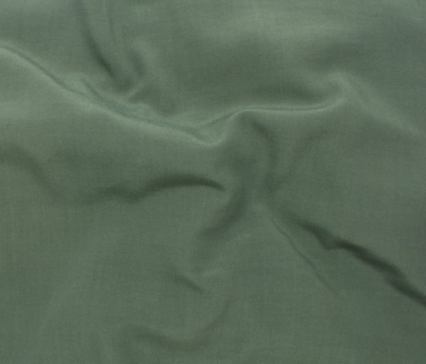 Sandwashed Viscose Crepe - Sage