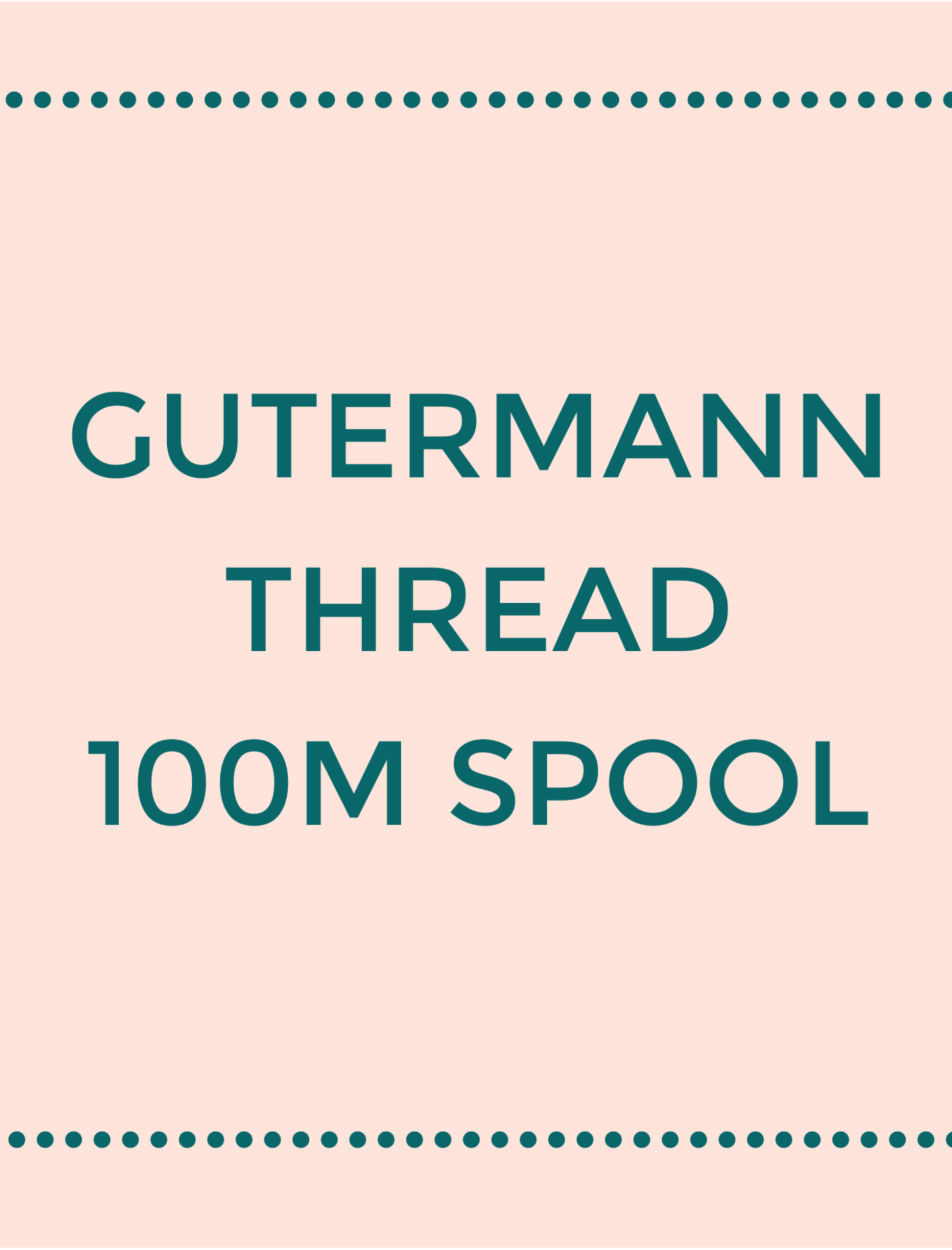 Gutermann Thread Basic Colours All Purpose Sewing Thread, 100m