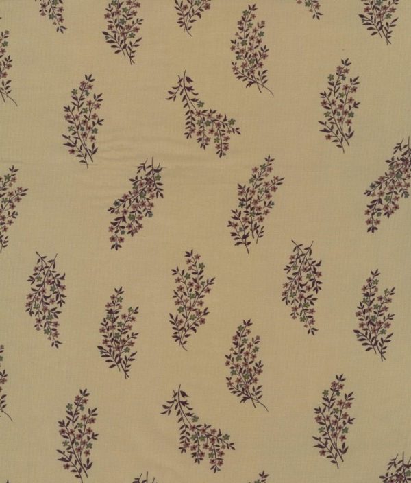 Kokka - Cotton Poplin - Natural Garden - Tan