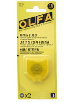Olfa 18mm Replacement Rotary Blade 2/pk