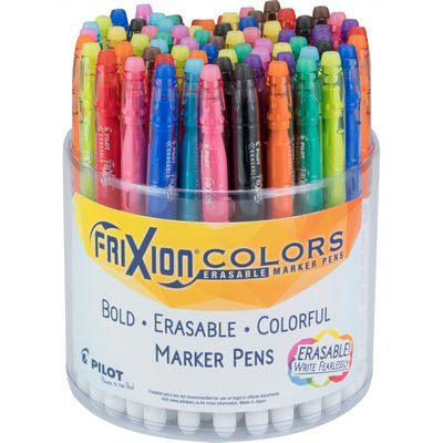 Frixion Pen, Heat Erasable - Purple, Pink, Orange, Black, Blue & Red