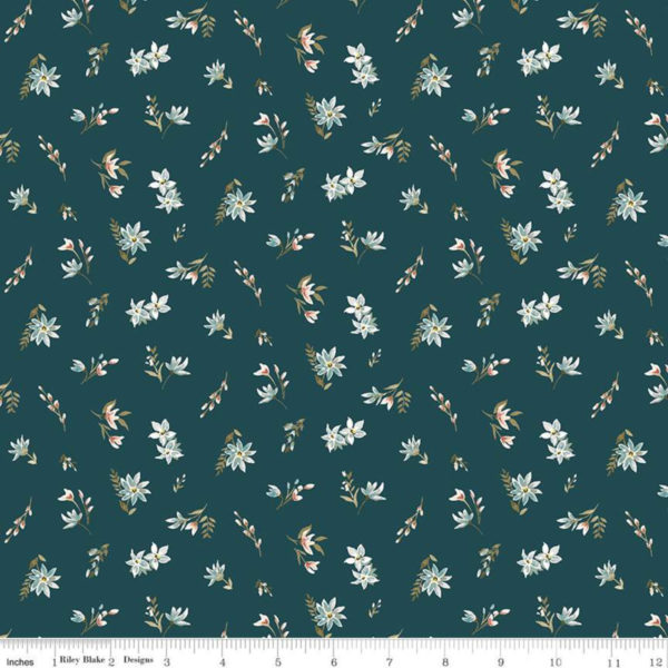 Quilting Cotton - The Winterbourne Collection - Lawn C