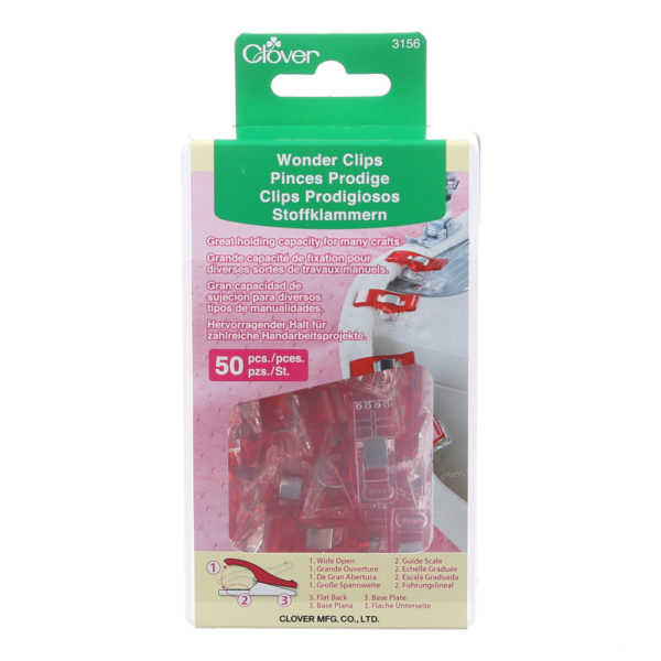 Wonder Clips - 50pc - Red