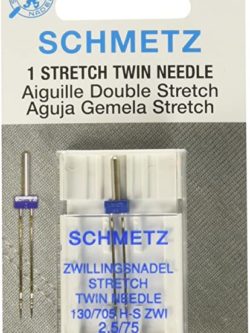 Schmetz Twin Stretch Needle Size 75/2.5 1ct