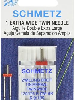 Schmetz Twin Needle Size100/6.0mm 1ct